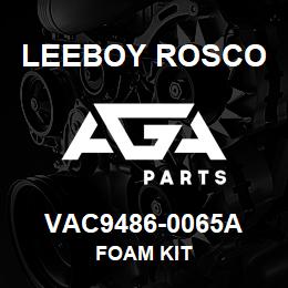 VAC9486-0065A Leeboy Rosco FOAM KIT | AGA Parts