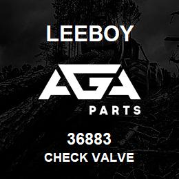 36883 Leeboy CHECK VALVE | AGA Parts