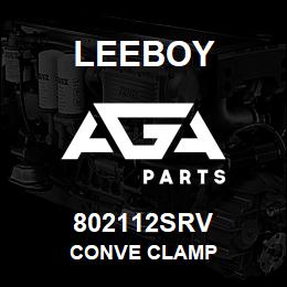 802112SRV Leeboy CONVE CLAMP | AGA Parts