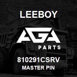 810291CSRV Leeboy MASTER PIN | AGA Parts