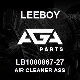 LB1000867-27 Leeboy AIR CLEANER ASS | AGA Parts
