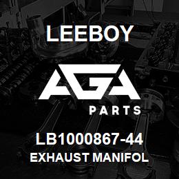 LB1000867-44 Leeboy EXHAUST MANIFOL | AGA Parts
