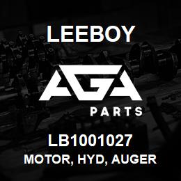 LB1001027 Leeboy MOTOR, HYD, AUGER | AGA Parts