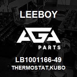 LB1001166-49 Leeboy THERMOSTAT,KUBO | AGA Parts