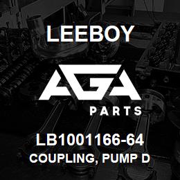 LB1001166-64 Leeboy COUPLING, PUMP D | AGA Parts