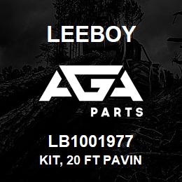 LB1001977 Leeboy KIT, 20 FT PAVIN | AGA Parts