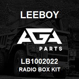 LB1002022 Leeboy RADIO BOX KIT | AGA Parts