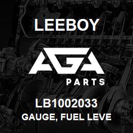 LB1002033 Leeboy GAUGE, FUEL LEVE | AGA Parts