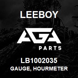 LB1002035 Leeboy GAUGE, HOURMETER | AGA Parts