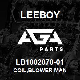 LB1002070-01 Leeboy COIL,BLOWER MAN | AGA Parts