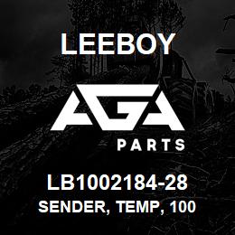 LB1002184-28 Leeboy SENDER, TEMP, 100 | AGA Parts