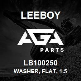LB100250 Leeboy WASHER, FLAT, 1.5 | AGA Parts