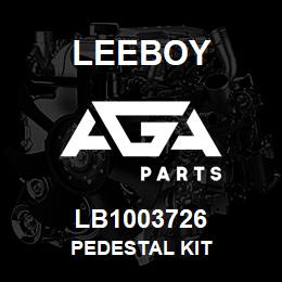 LB1003726 Leeboy PEDESTAL KIT | AGA Parts