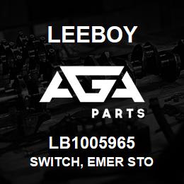 LB1005965 Leeboy SWITCH, EMER STO | AGA Parts