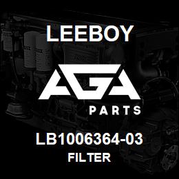LB1006364-03 Leeboy FILTER | AGA Parts