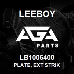 LB1006400 Leeboy PLATE, EXT STRIK | AGA Parts