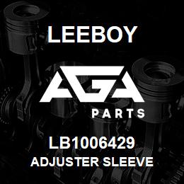 LB1006429 Leeboy ADJUSTER SLEEVE | AGA Parts