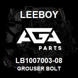 LB1007003-08 Leeboy GROUSER BOLT | AGA Parts