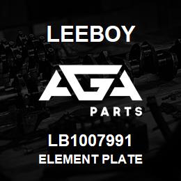 LB1007991 Leeboy ELEMENT PLATE | AGA Parts