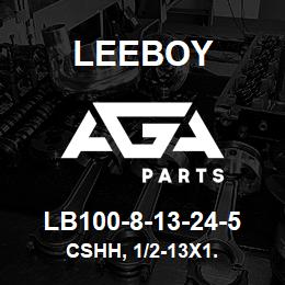 LB100-8-13-24-5 Leeboy CSHH, 1/2-13X1. | AGA Parts