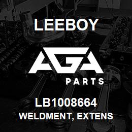 LB1008664 Leeboy WELDMENT, EXTENS | AGA Parts