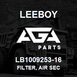 LB1009253-16 Leeboy FILTER, AIR SEC | AGA Parts