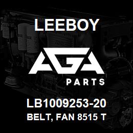 LB1009253-20 Leeboy BELT, FAN 8515 T | AGA Parts