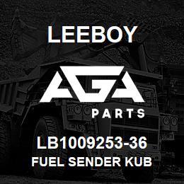 LB1009253-36 Leeboy FUEL SENDER KUB | AGA Parts