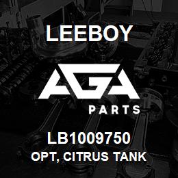 LB1009750 Leeboy OPT, CITRUS TANK | AGA Parts