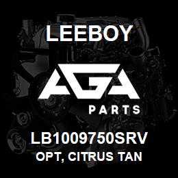 LB1009750SRV Leeboy OPT, CITRUS TAN | AGA Parts