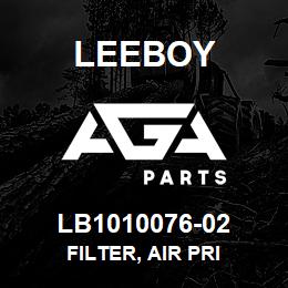 LB1010076-02 Leeboy FILTER, AIR PRI | AGA Parts