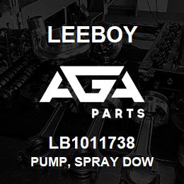 LB1011738 Leeboy PUMP, SPRAY DOW | AGA Parts
