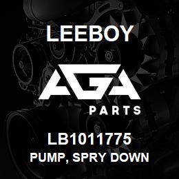 LB1011775 Leeboy PUMP, SPRY DOWN | AGA Parts