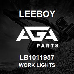 LB1011957 Leeboy WORK LIGHTS | AGA Parts
