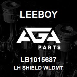 LB1015687 Leeboy LH SHIELD WLDMT | AGA Parts