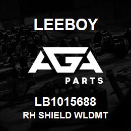 LB1015688 Leeboy RH SHIELD WLDMT | AGA Parts