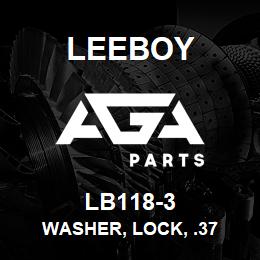 LB118-3 Leeboy WASHER, LOCK, .37 | AGA Parts