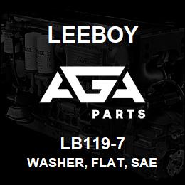LB119-7 Leeboy WASHER, FLAT, SAE | AGA Parts
