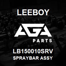 LB150010SRV Leeboy SPRAYBAR ASSY | AGA Parts