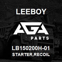LB150200H-01 Leeboy STARTER,RECOIL | AGA Parts