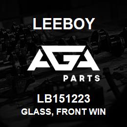 LB151223 Leeboy GLASS, FRONT WIN | AGA Parts