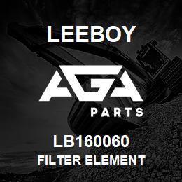 LB160060 Leeboy FILTER ELEMENT | AGA Parts