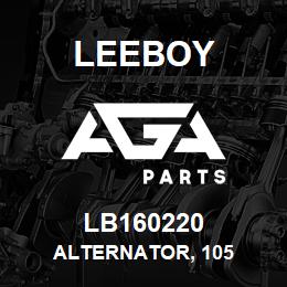 LB160220 Leeboy ALTERNATOR, 105 | AGA Parts