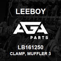 LB161250 Leeboy CLAMP, MUFFLER 3 | AGA Parts