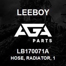 LB170071A Leeboy HOSE, RADIATOR, 1 | AGA Parts