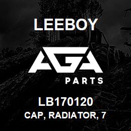 LB170120 Leeboy CAP, RADIATOR, 7 | AGA Parts