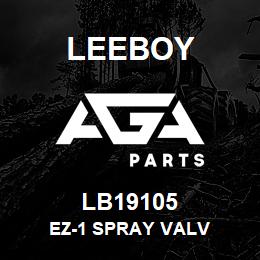 LB19105 Leeboy EZ-1 SPRAY VALV | AGA Parts