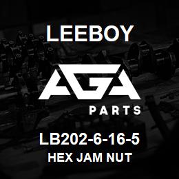 LB202-6-16-5 Leeboy HEX JAM NUT | AGA Parts