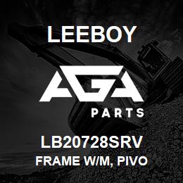 LB20728SRV Leeboy FRAME W/M, PIVO | AGA Parts