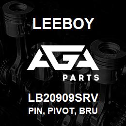 LB20909SRV Leeboy PIN, PIVOT, BRU | AGA Parts